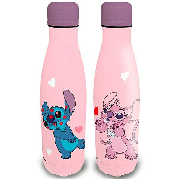 Coriex gertuvė Stitch 500ml rožinės spalvos 10650