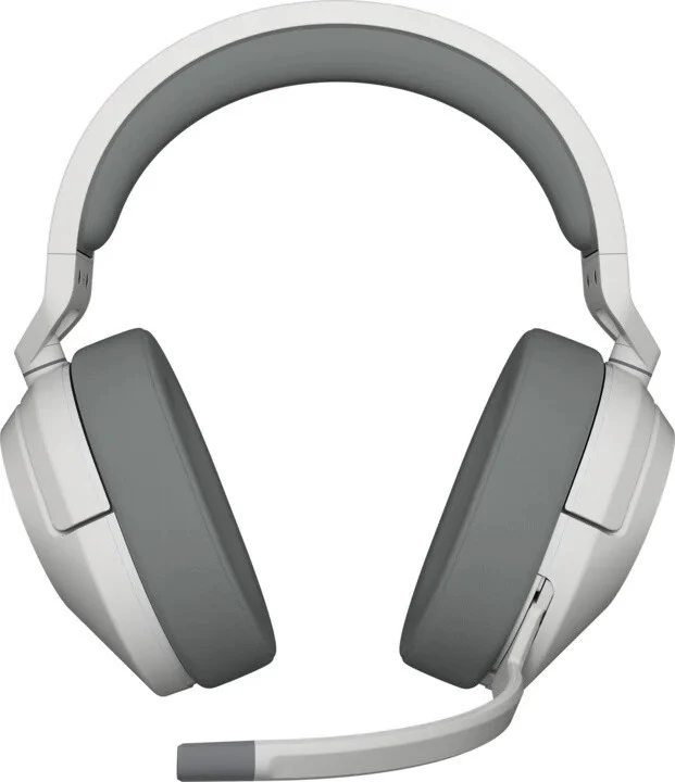 Corsair HS55 žaidimų ausinės, belaidės, Baltos