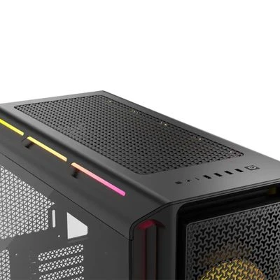 Corsair iCUE LINK 5000T LX RGB Midi Tower Juodas