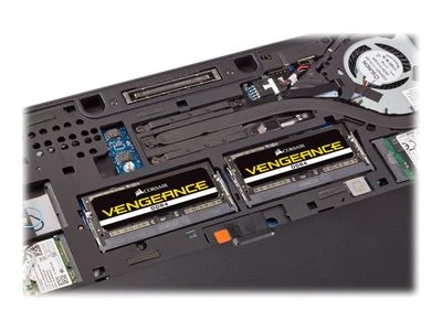 Nešiojamo kompiuterio atmintis Corsair Vengeance 16GB [2x8GB 2400MHz DDR4 CL16 SODIMM]