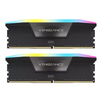 RAM 64 GB PC 5600 CL40 CORSAIR KIT (2 x 32 GB) Vengeance RGB b mažmeninė prekyba