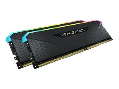 RAM Corsair Vengeance RGB RS Juodas 64GB Kit (2x32GB) DDR4-3600 CL18 DIMM atmintis