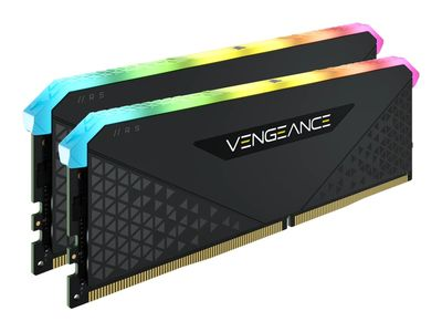 RAM Corsair Vengeance RGB RS Juodas 64GB Kit (2x32GB) DDR4-3600 CL18 DIMM atmintis