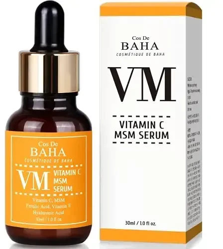 COS DE BAHA Vitamin C MSM Serum (VM) - veido serumas, 30 ml