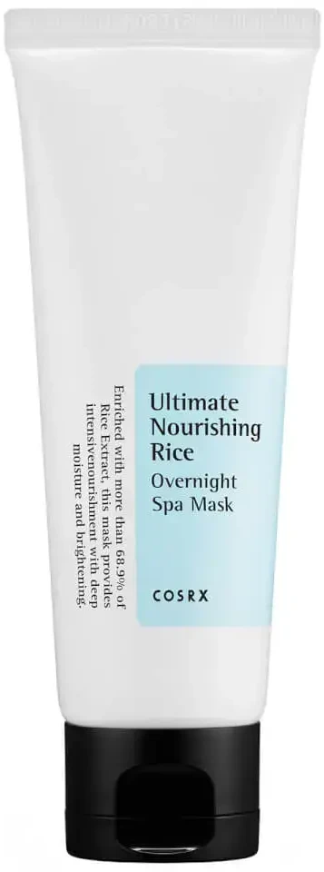 Cosrx Ultimate maitininantis Rice Overnight Spa Mask naktinė maitinanti kaukė veidui, 60 ml