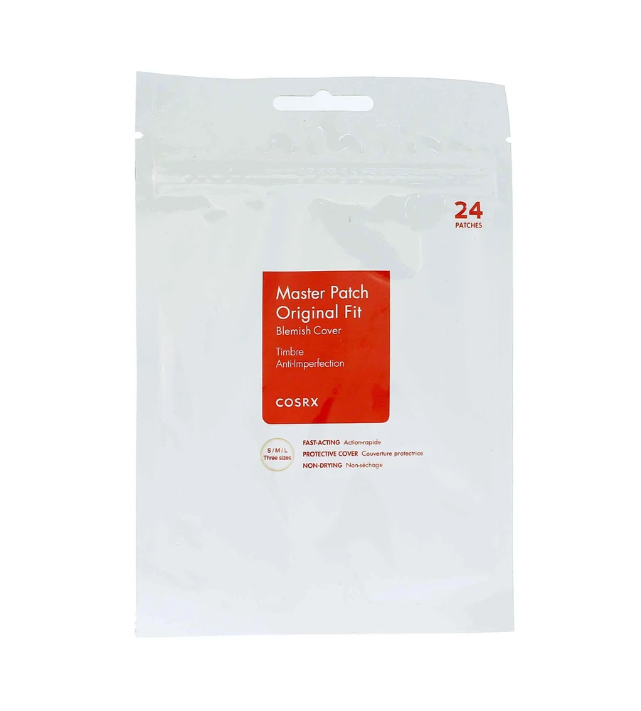 COSRX Master Patch Original Fit Hidrokoloidiniai pleistrai spuogams, 24 vnt