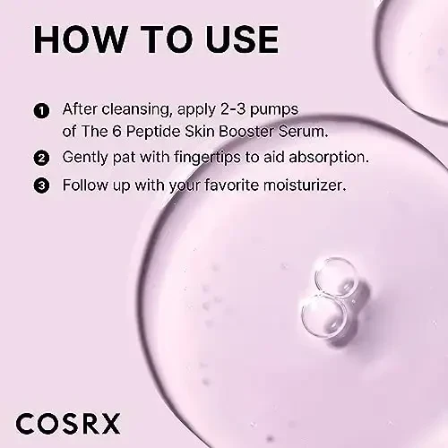 Cosrx The 6 Peptide Skin Booster Serum Veido serumas su peptidais, 150 ml