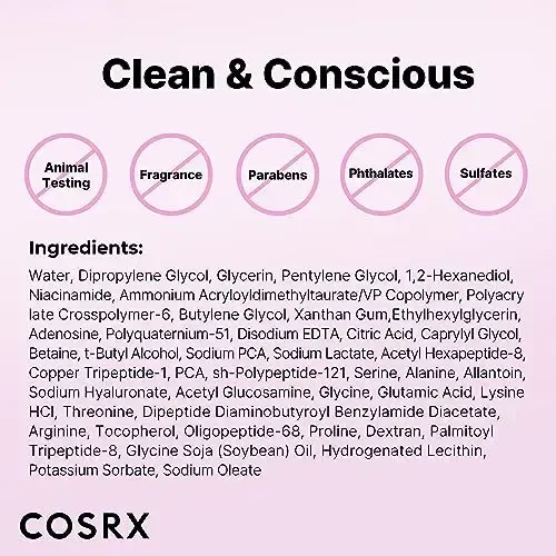 Cosrx The 6 Peptide Skin Booster Serum Veido serumas su peptidais, 150 ml