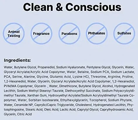 COSRX The Hyaluronic Acid 3 Serum Intensyviai drėkinantis serumas su 3% hialurono rūgštimi, 20 ml