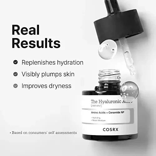 COSRX The Hyaluronic Acid 3 Serum Intensyviai drėkinantis serumas su 3% hialurono rūgštimi, 20 ml