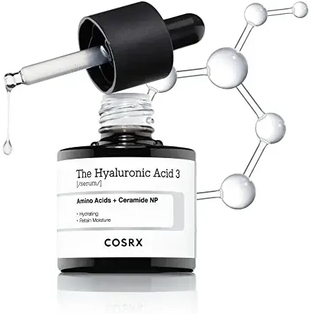 COSRX The Hyaluronic Acid 3 Serum Intensyviai drėkinantis serumas su 3% hialurono rūgštimi, 20 ml