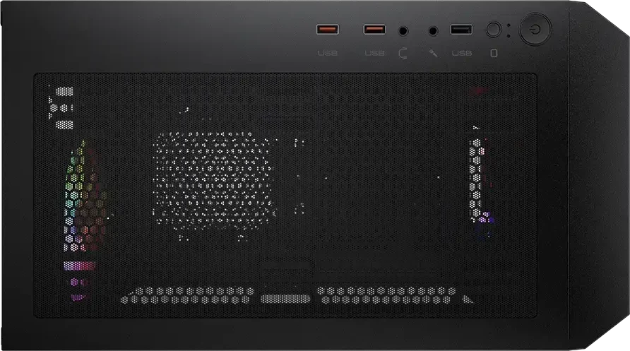 COUGAR MX360 RGB kompiuterio korpusas, vidutinio dydžio bokštas, Juodas
