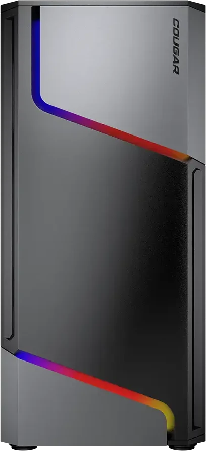 COUGAR MX360 RGB kompiuterio korpusas, vidutinio dydžio bokštas, Juodas
