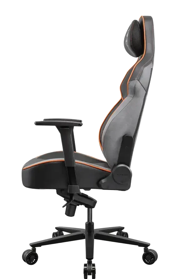 Cougar žaidimų kėdė NxSys Aero, Juoda / oranžinė spalva