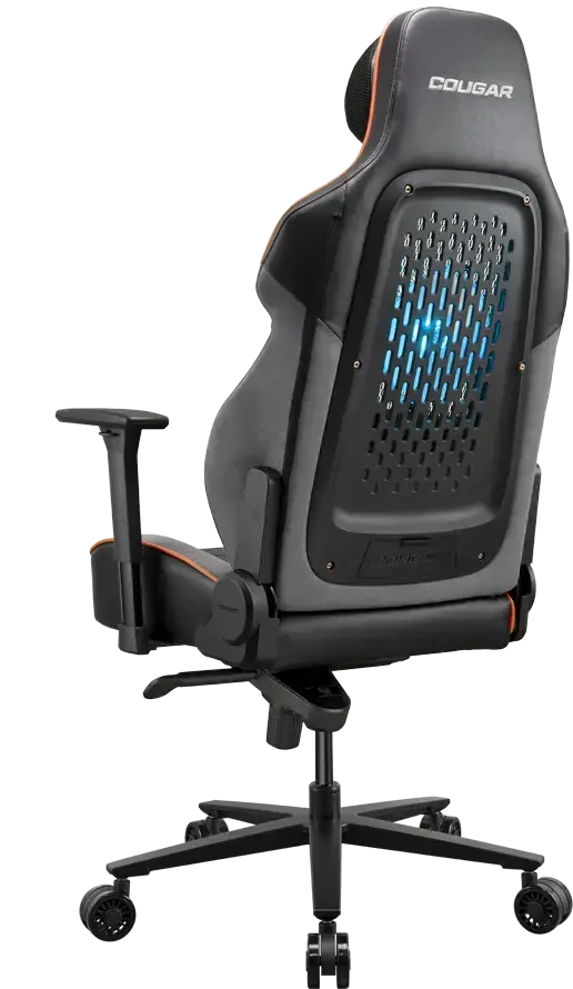 Cougar žaidimų kėdė NxSys Aero, Juoda / oranžinė spalva