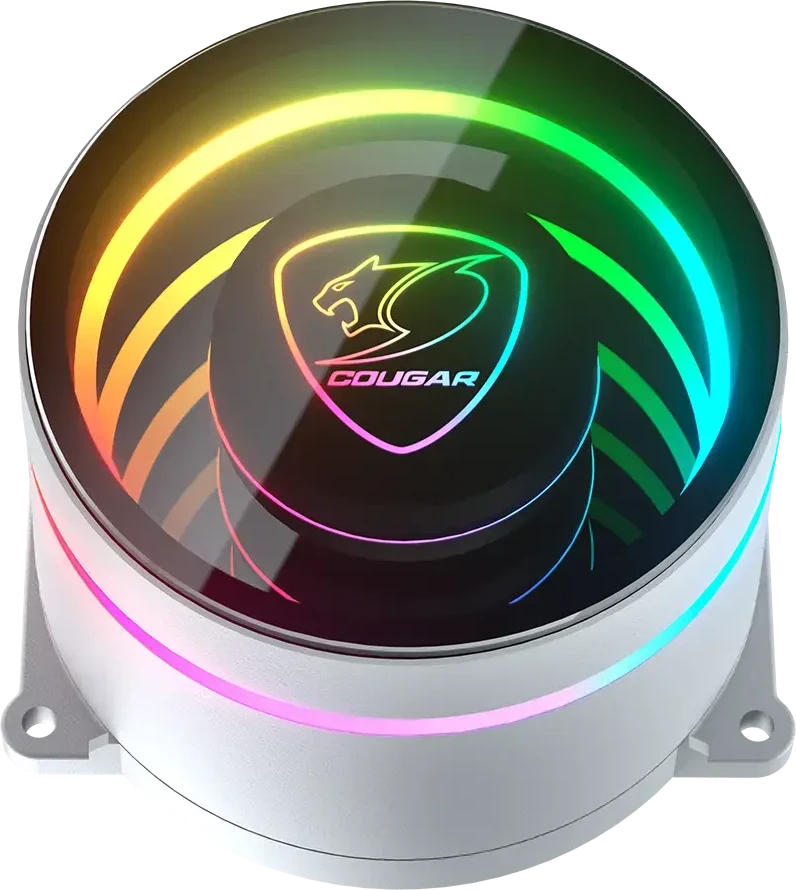 COUGAR Poseidon Elite ARGB 360 AiO Liquid Cooler, Baltas