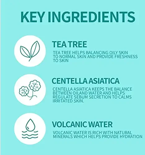 Coxir Tea Tree Pore & Sebum Emulsion emulsija su arbatmedžio ekstraktu riebiai odai kontroliuoti, 100 ml