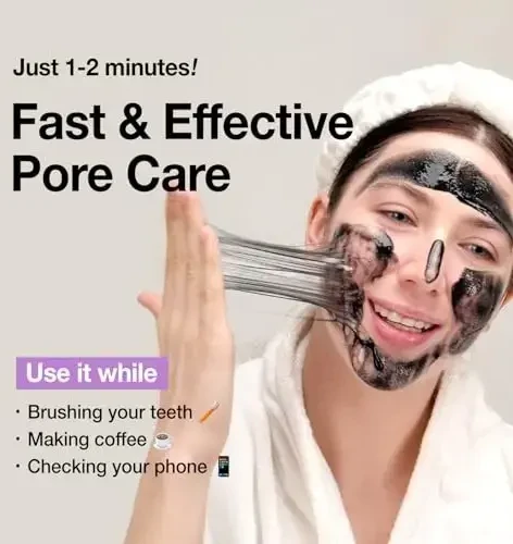 Coxir TXA Mucin Pore Mask Valiklis putojanti kaukė porų valymui su traneksamo rūgštimi ir sraigių mucinu, 120 ml