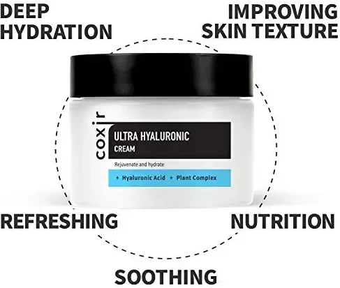 Coxir Ultra Hyaluronic Veido kremas, 50 ml