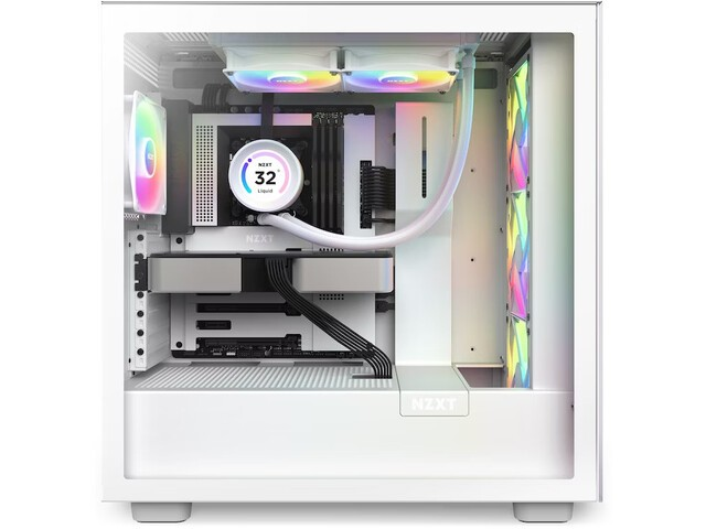 NZXT CPU vandens aušinimas Kraken Elite 240 RGB LCD Baltas