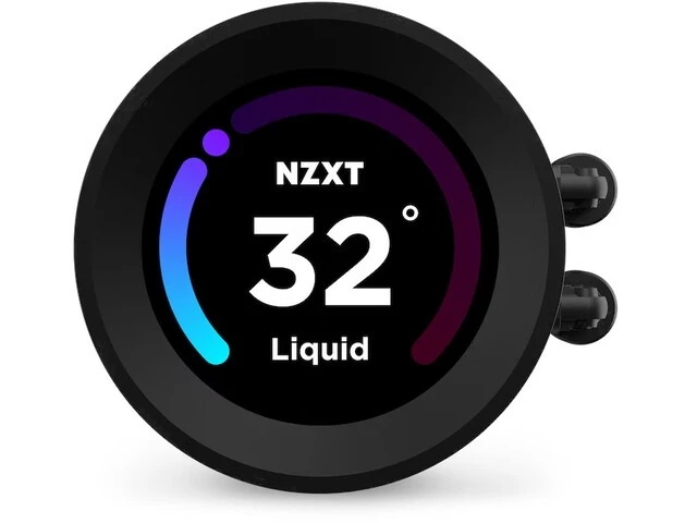 NZXT Kraken Elite 360 apvalus LCD ekranas