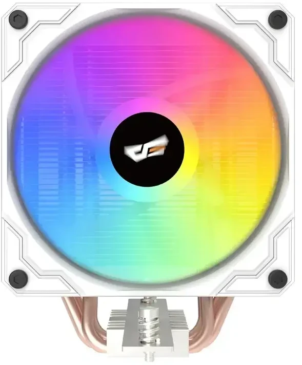 Procesoriaus Aušintuvas - DarkFlash M400 ARGB Baltas