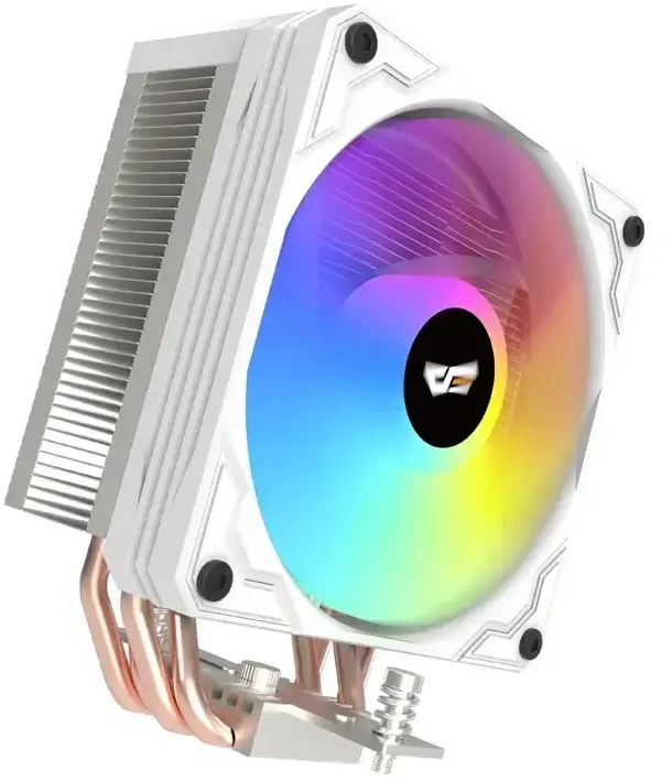 Procesoriaus Aušintuvas - DarkFlash M400 ARGB Baltas