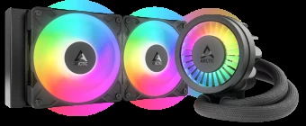 ARCTIC Liquid Šaldiklis III PRO 240 A-RGB procesoriaus aušintuvas, juodas