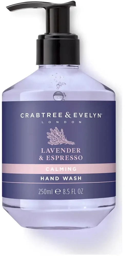Crabtree & Evelyn levandų ir espreso raminamasis skystas muilas rankoms, 250 ml