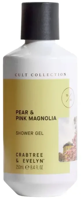 Crabtree & Evelyn Pear & Rožinė Magnolia Refreshing Kūno prausiklis, 250 ml