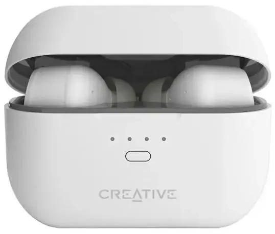 Creative Zen Air Pro belaidės ausinės baltos Bluetooth 5.3 ANC