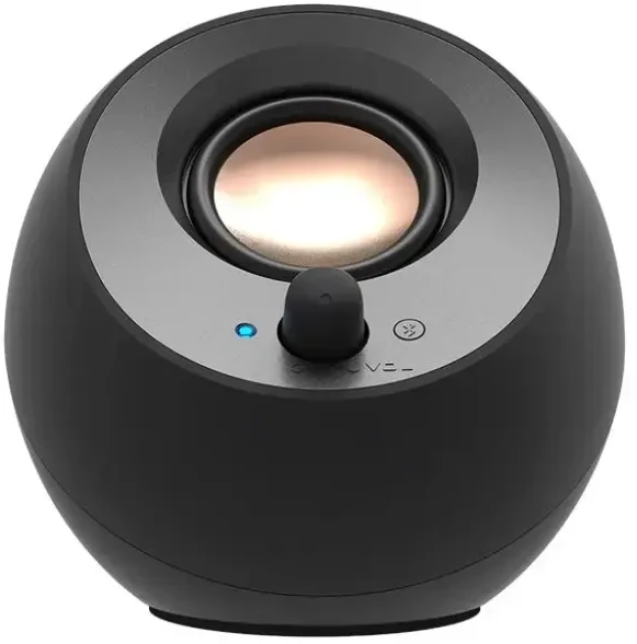 Kompiuterio kolonėlės Creative Głośniki do komputera Pebble 2.0 V3 juoda juodas Bluetooth 5.0 USB-C