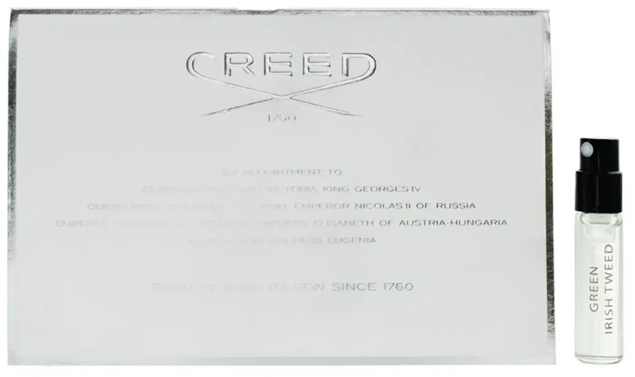 Sample Creed Žalias Irish Tweed EDP 2ml