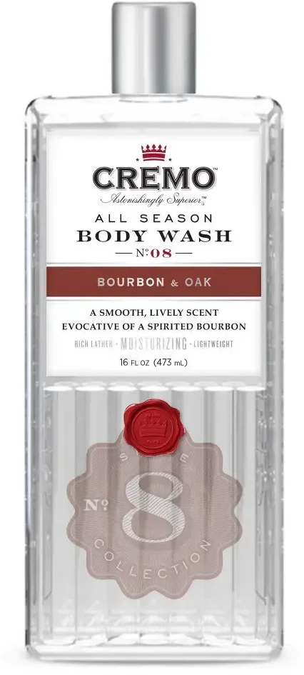 Cremo Dušo želė Bourbon & Oak (Dušo želė) 473 ml