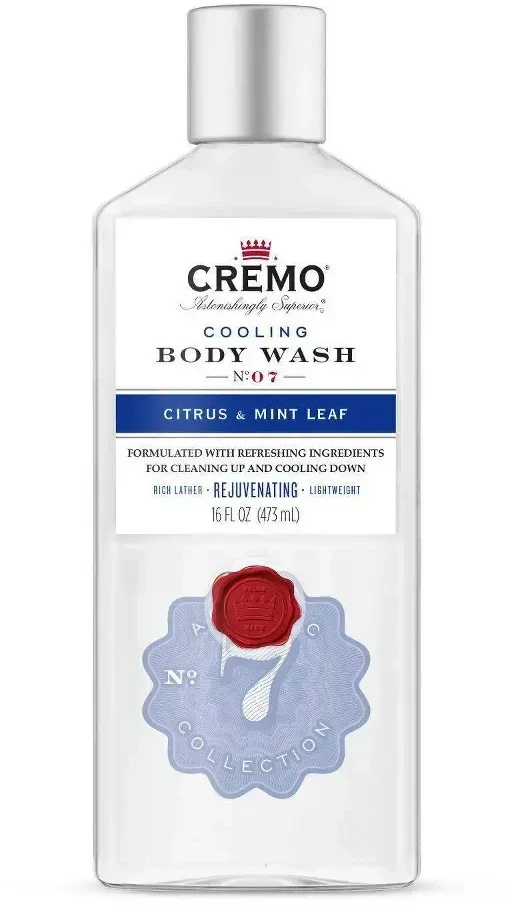 Cremo Refreshing Dušo želė Citrus & Mint Leaf (Cooling Kūno prausiklis) 473 ml