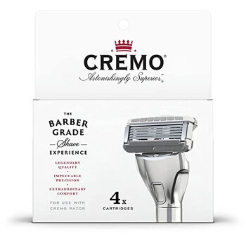 Cremo „Barber Grade“ pakaitinės galvutės, 4 vnt.