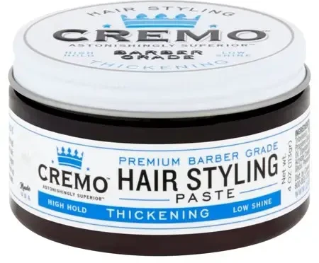 Cremo plaukų formavimo pasta „High Hold & Low Shine“ (storinamoji pasta) 113 g