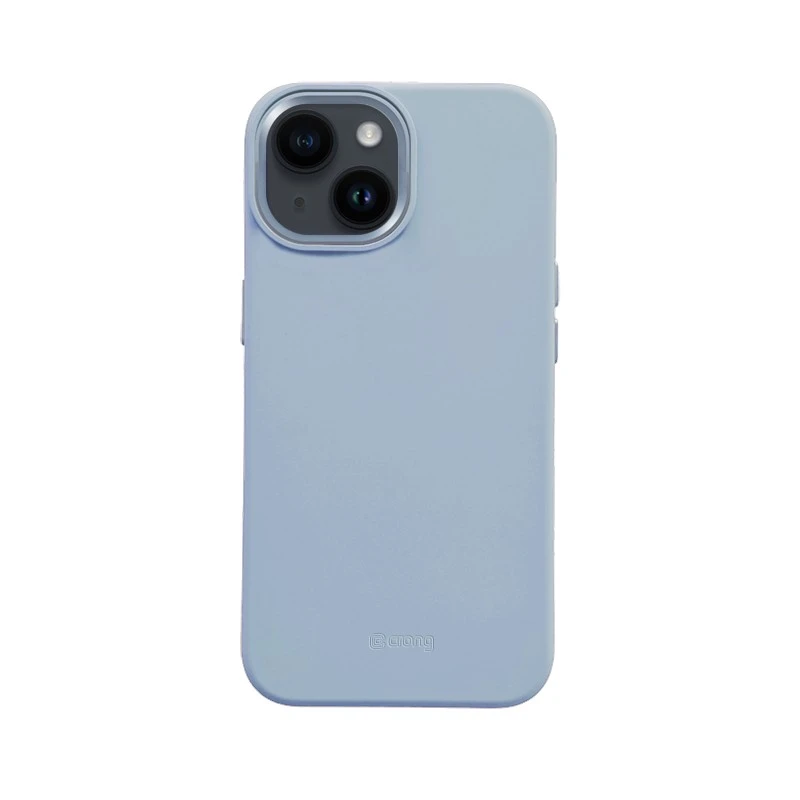 Crong Color Cover LUX Magnetic - Dėklas iPhone 15 Plus MagSafe (mėlyna)