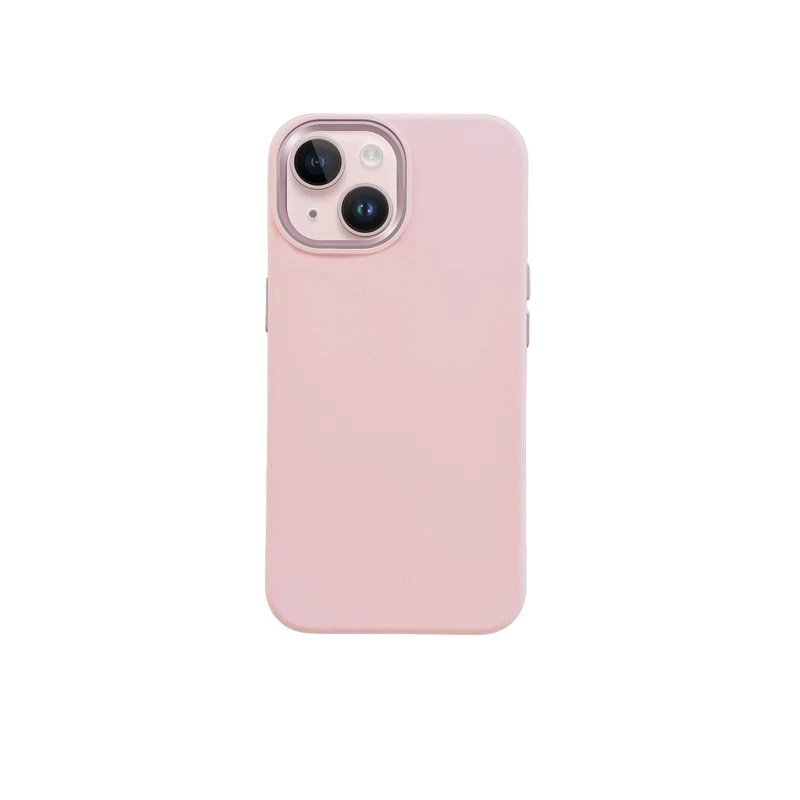 Crong Color Cover LUX Magnetic - Dėklas iPhone 15 Plus MagSafe (rožinė)