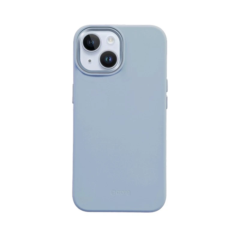 Crong Color Cover LUX Magnetic - Dėklas iPhone 15 Plus MagSafe (mėlyna)