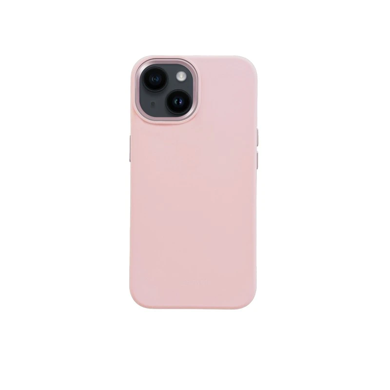 Crong Color Cover LUX Magnetic - Dėklas iPhone 15 Plus MagSafe (rožinė)