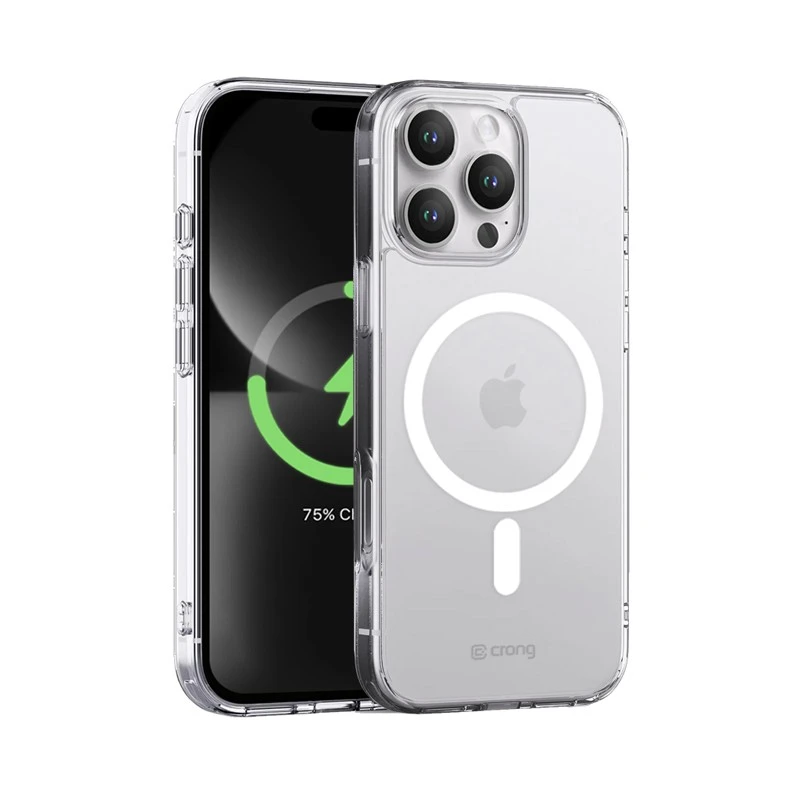 Dėklas Crong Clear MAG Cover iPhone 16 Pro Max permatomos