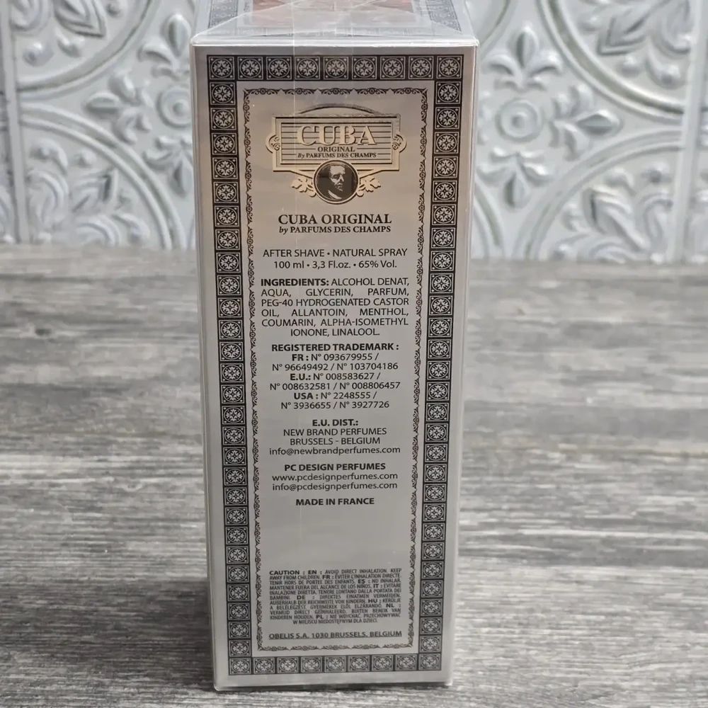 Cuba Mėlyna Aftershave Vanduo