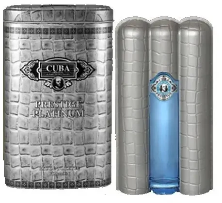 Cuba Prestige Platinum EDT tualetinis vanduo vyrams, 90 ml