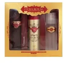 Cuba Royal rinkinys vyrams (EDT, 100 ml + dezodorantas, 200 ml + losjonas po skutimosi, 100 ml)