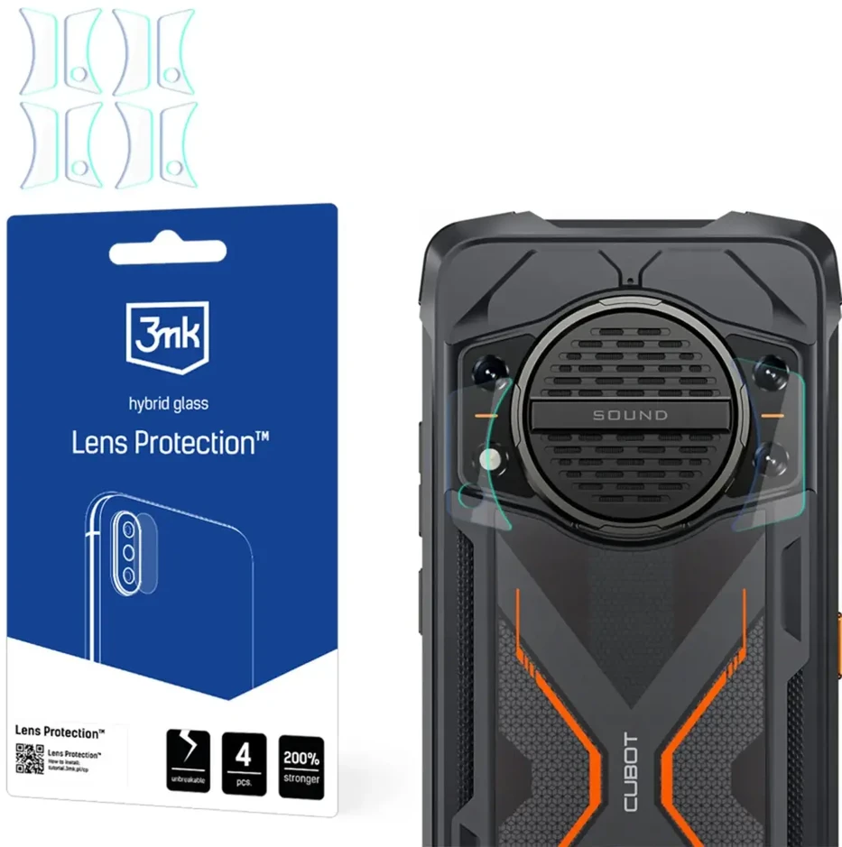 3Mk Protection Cubot KingKong Power 3 - 3mk objektyvo apsauga