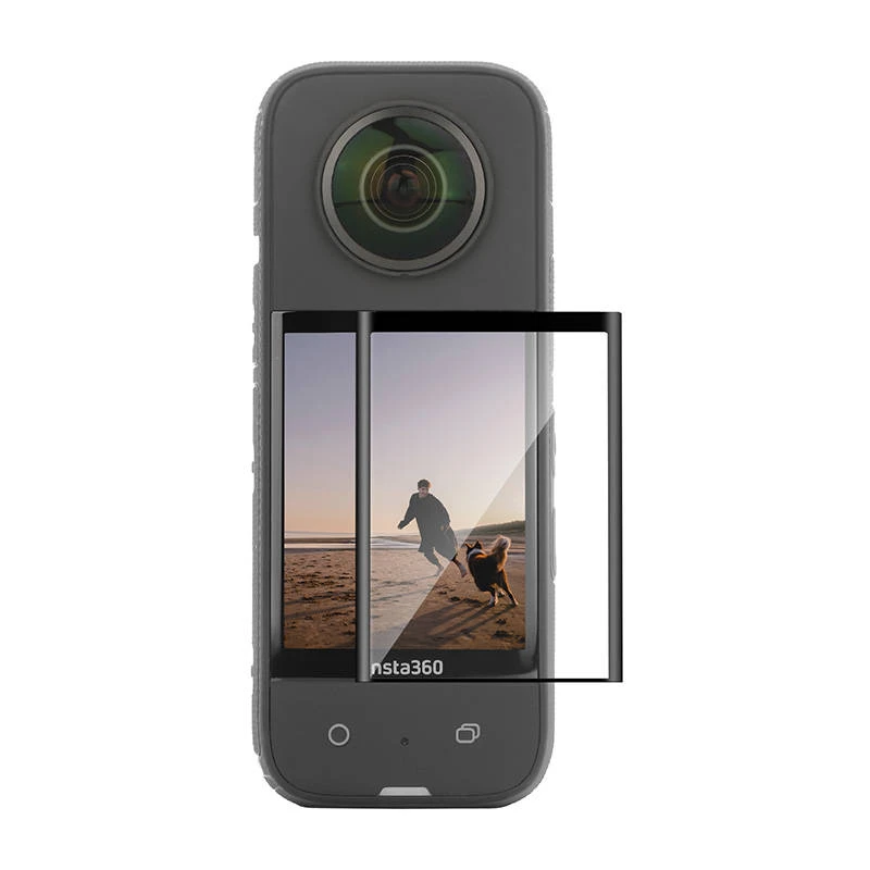 Sunnylife lenkta ekrano grūdinta plėvelė, skirta Insta360 X3