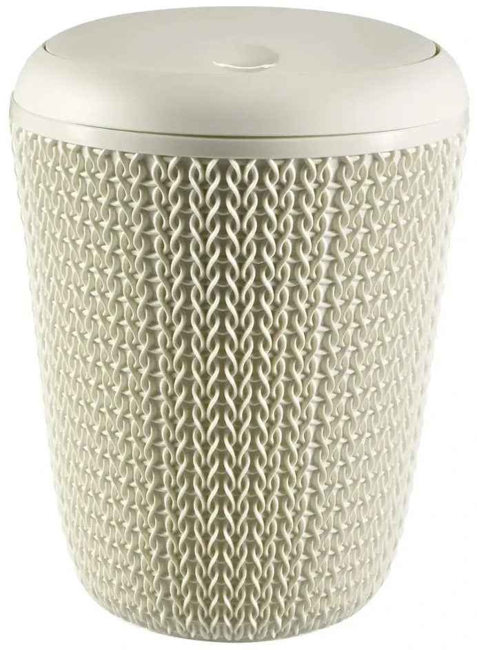 Keter CURVER ŠIUKŠLIADĖŽĖ 6L KNIT 7L/KREMINĖ