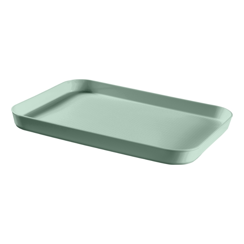 Curver Dvipusis padėklas „Kitchen Essentials“ žalias