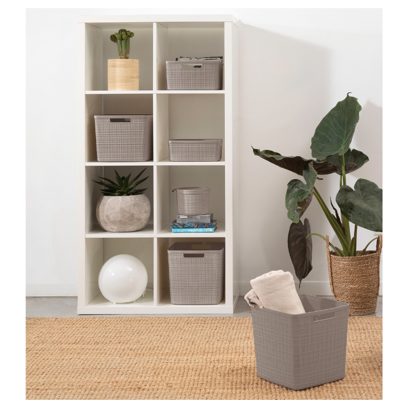 Curver Pojemnik Curver Jute M 12L taupe